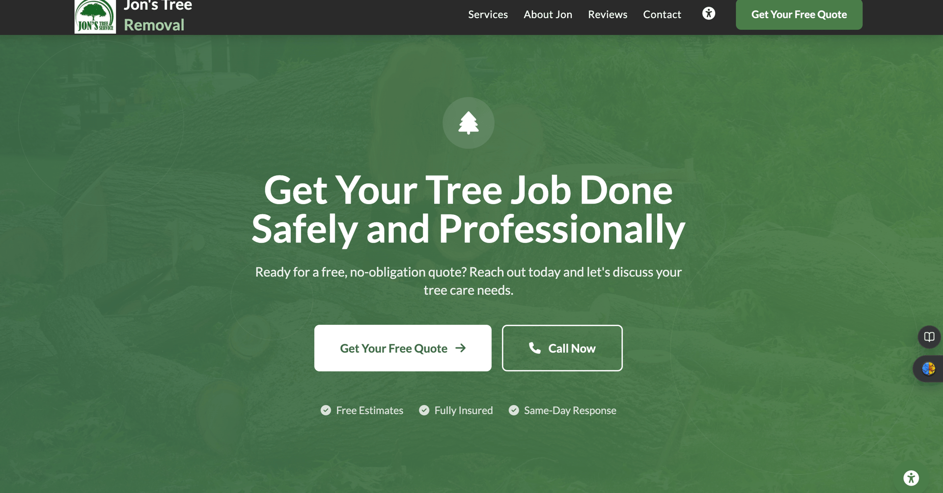 Website homepage design showcase - section 5
