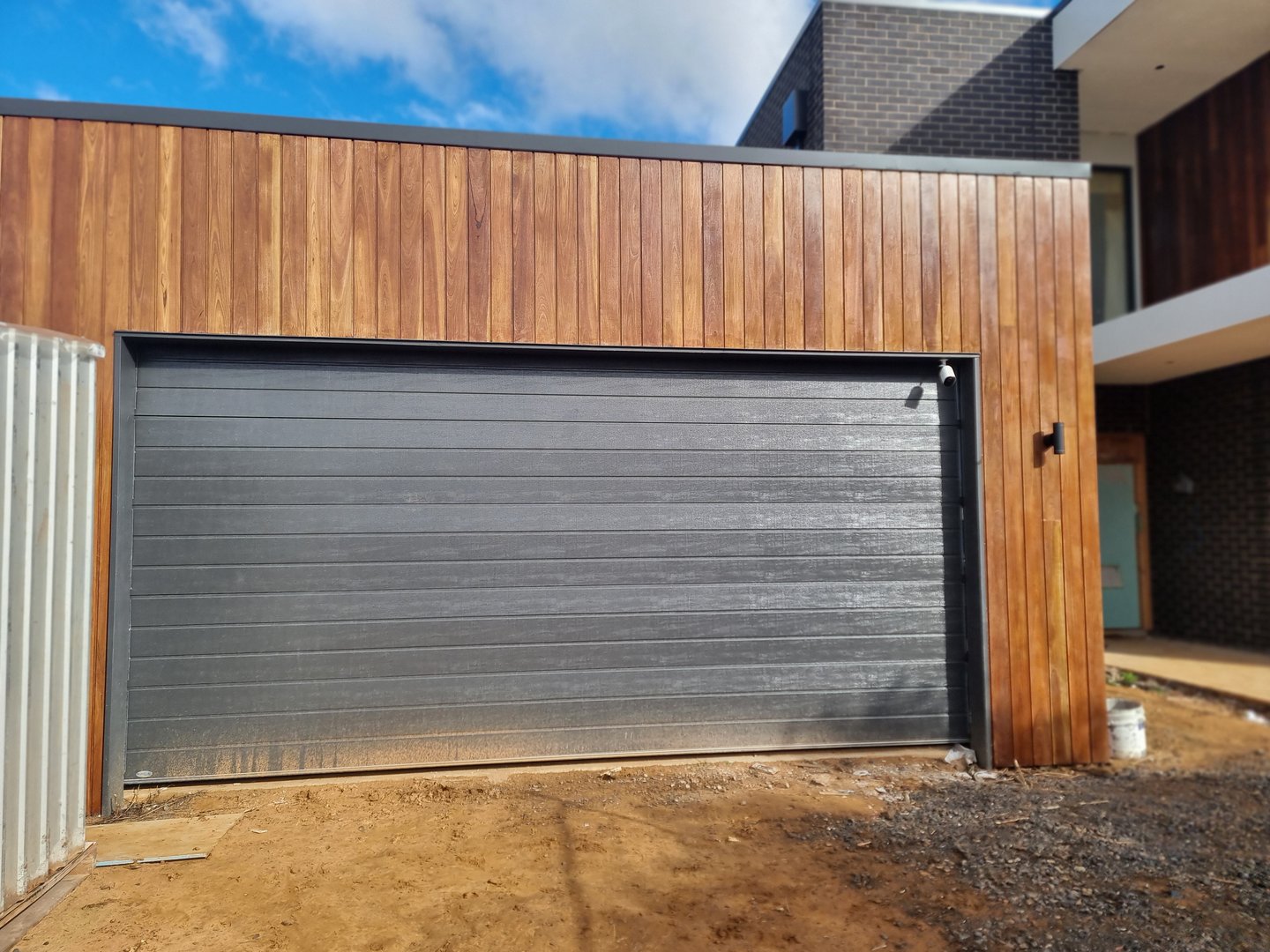 Quality Painting Group custom timber work project showing beautiful finished result with professional staining and protective coating