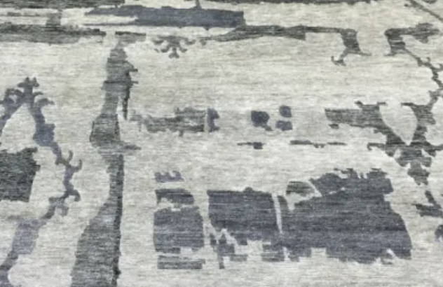 Luxurious viscose and art silk rug with soft sheen texture - professional cleaning for delicate synthetic fiber rugs