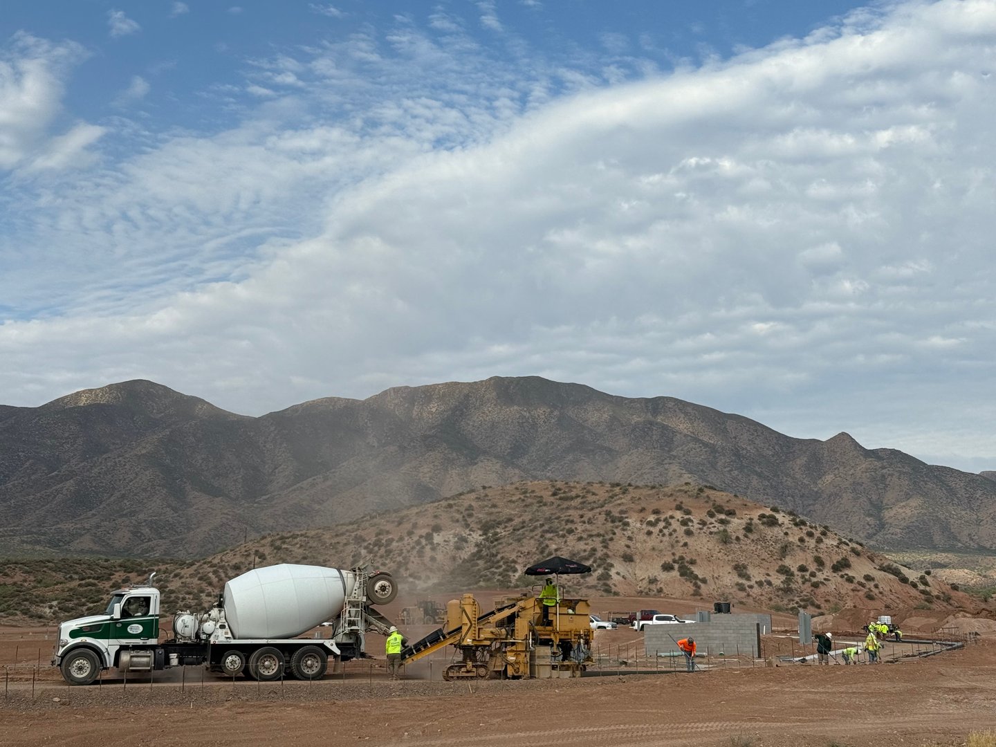 Concrete repairs and renovation work