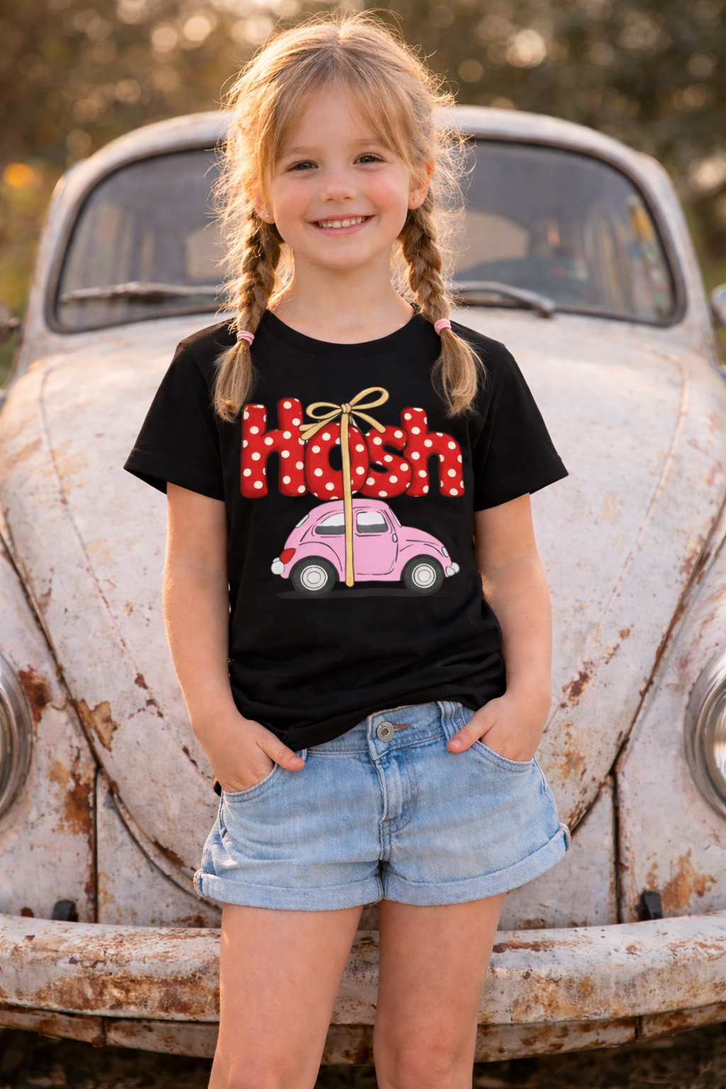 HOSH Herbie Tee Black