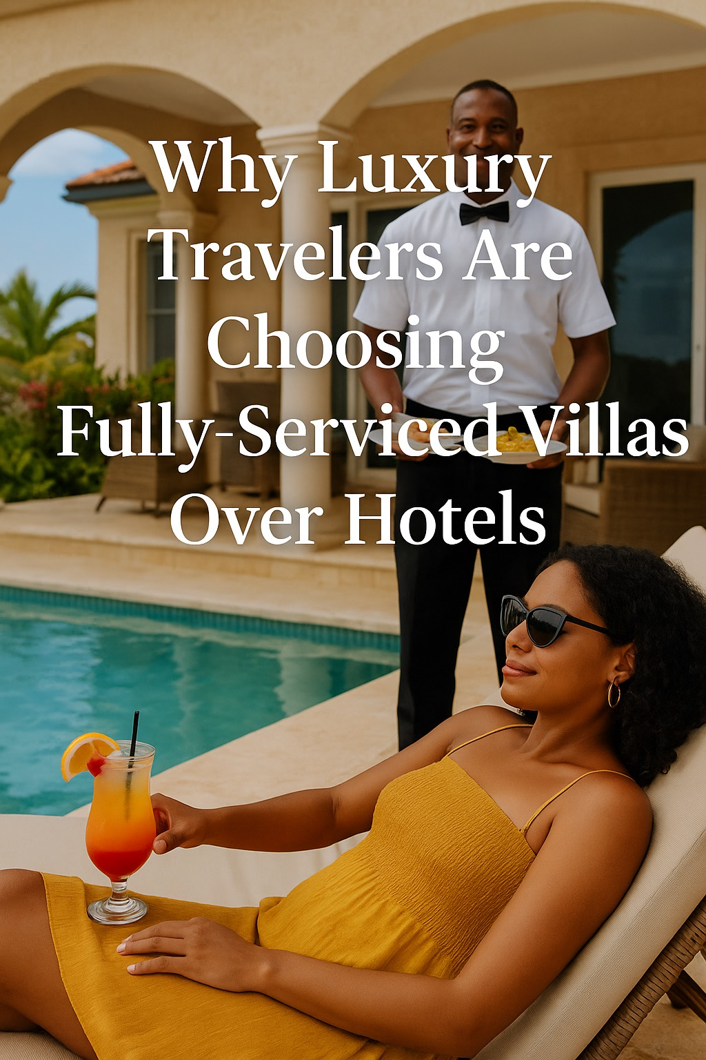 Luxury villa with private pool and ocean view