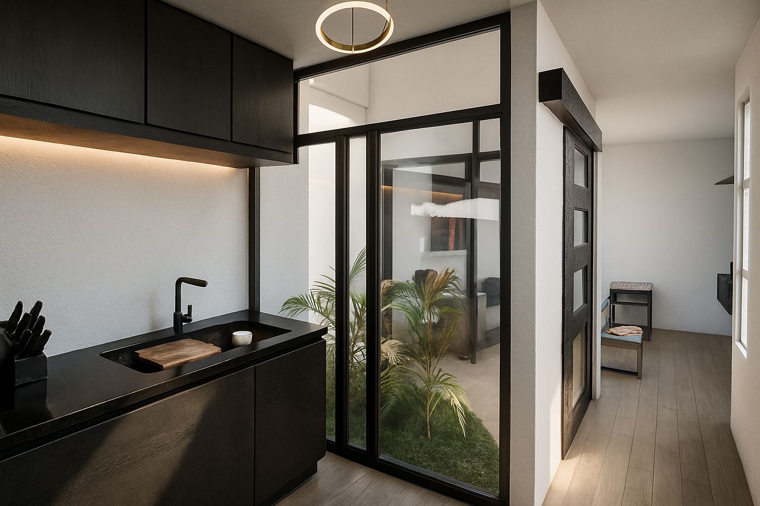 Cocina - Proyecto arquitectónico Gelix Estudio