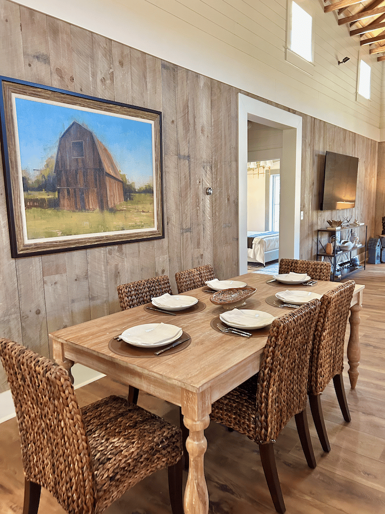 Open concept living area