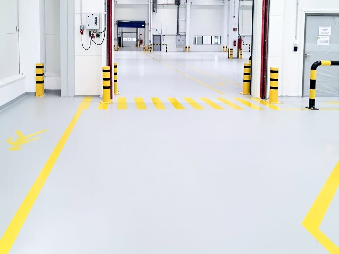 Pardoseală epoxy durabilă