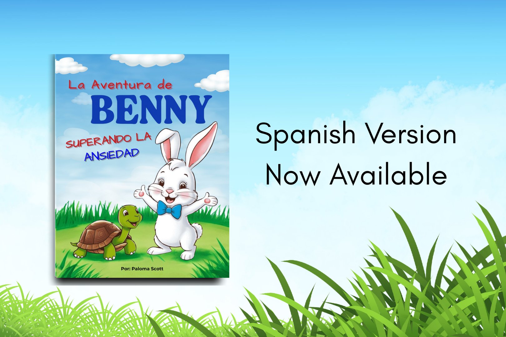 Benny's Adventure Spanish Book Cover