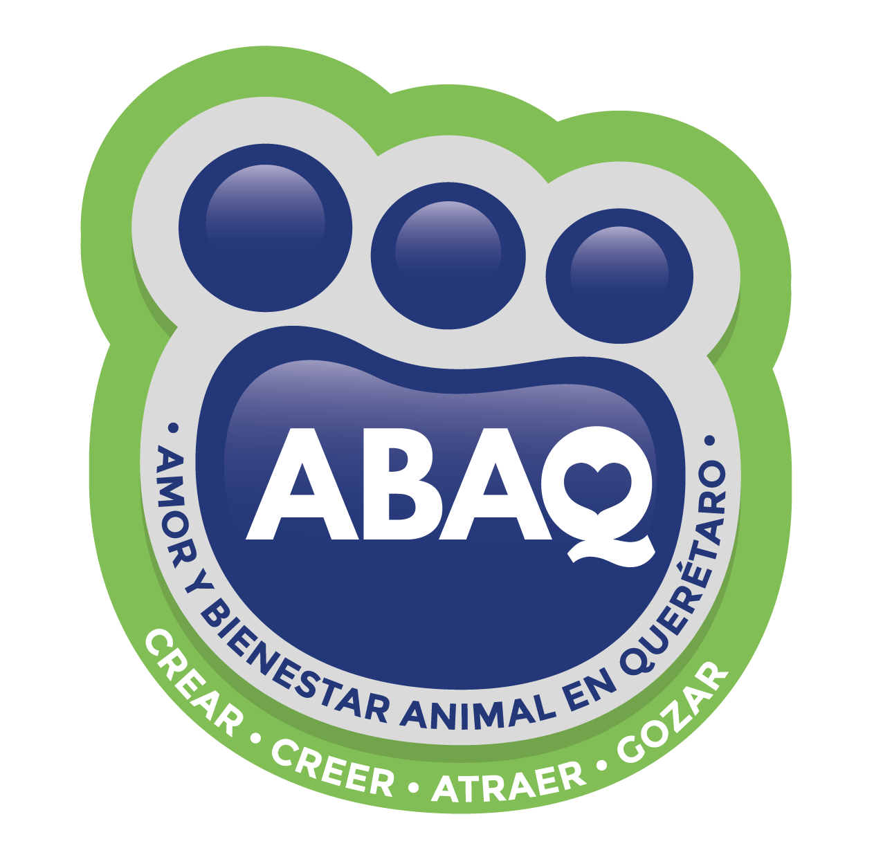Official ABAQ logo - Civil Association Love and Welfare in Querétaro
