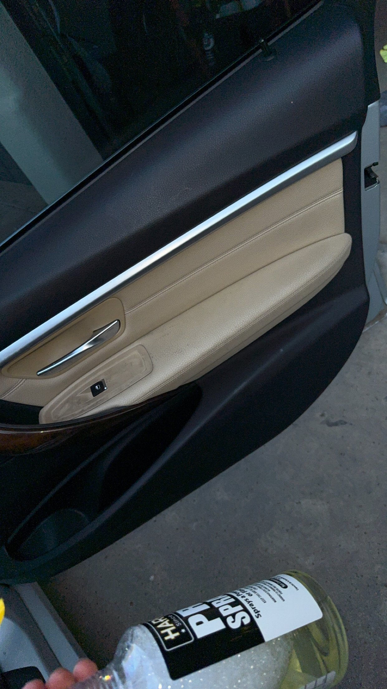 Before detailing photo