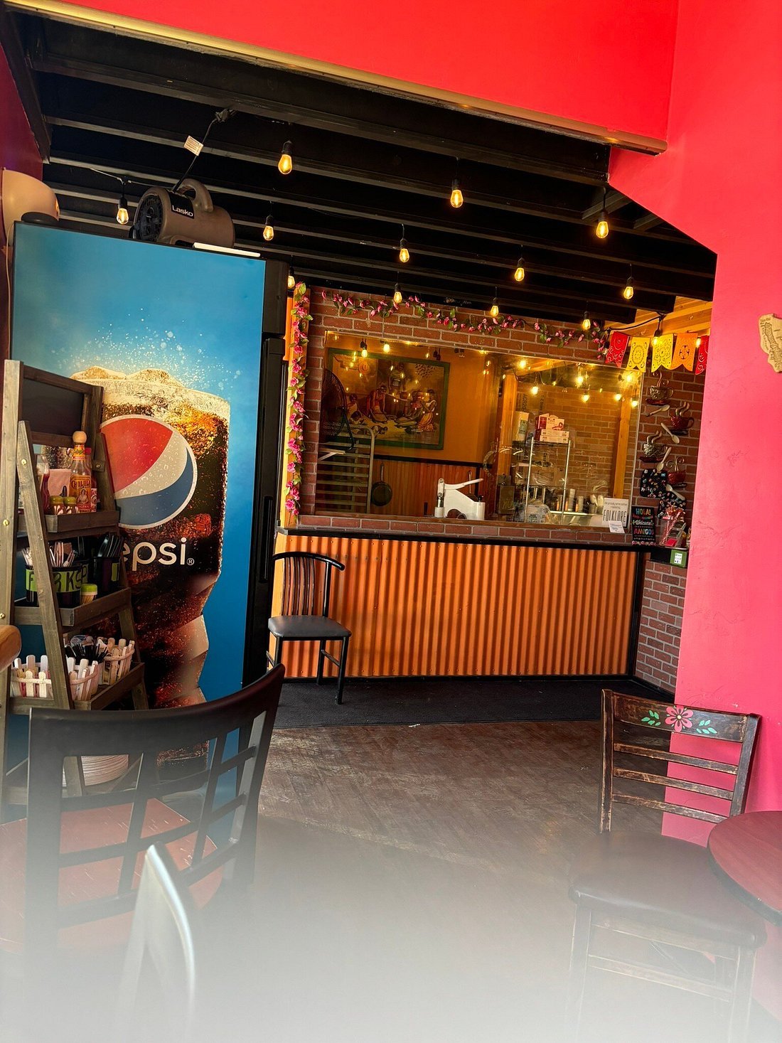 La Casita restaurant dining area