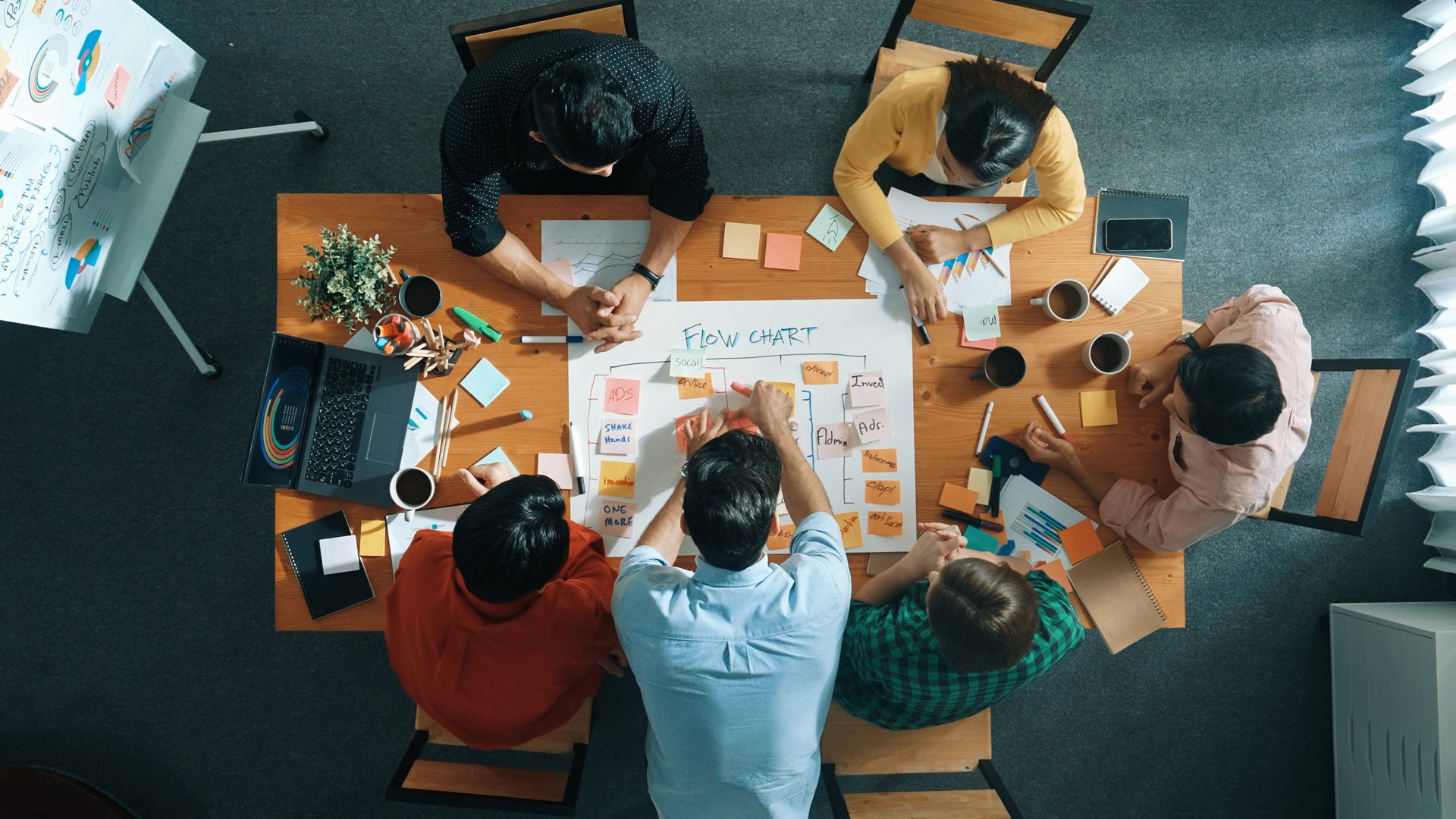 Creative Team Brainstorming