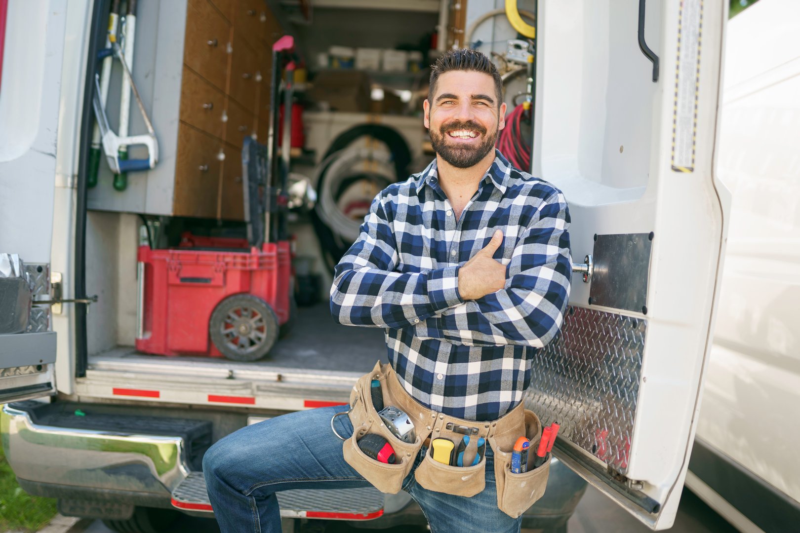 Professional worker at job - licensed junk removal Lexington