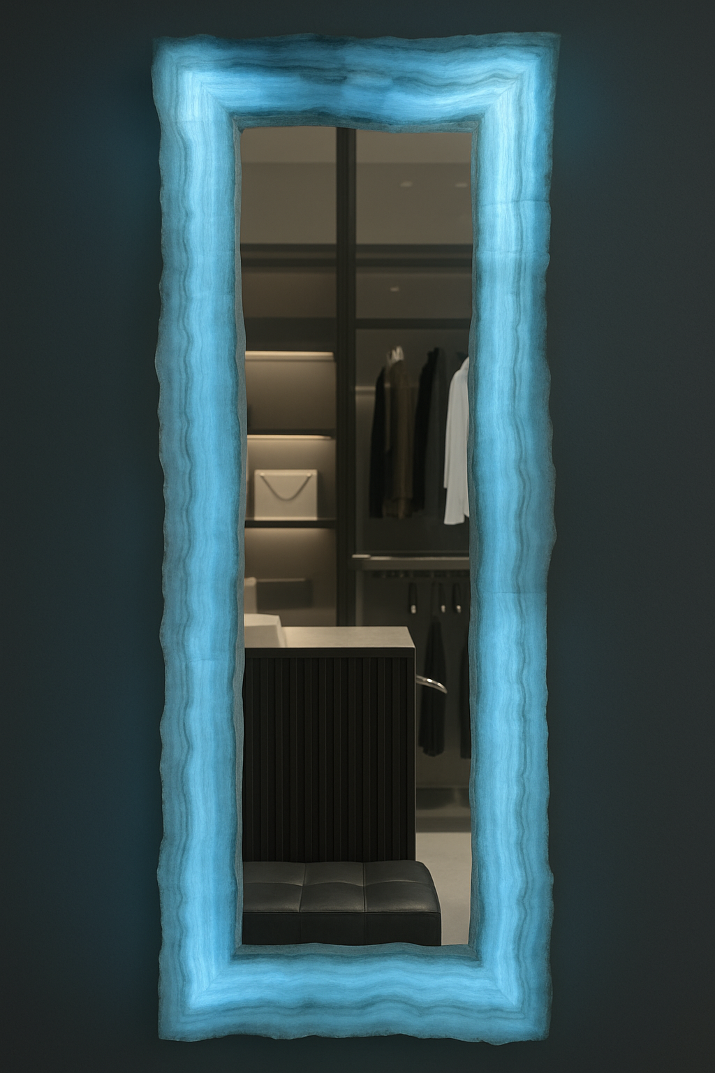 Iconic Onyx Full Body Luxury Mirror