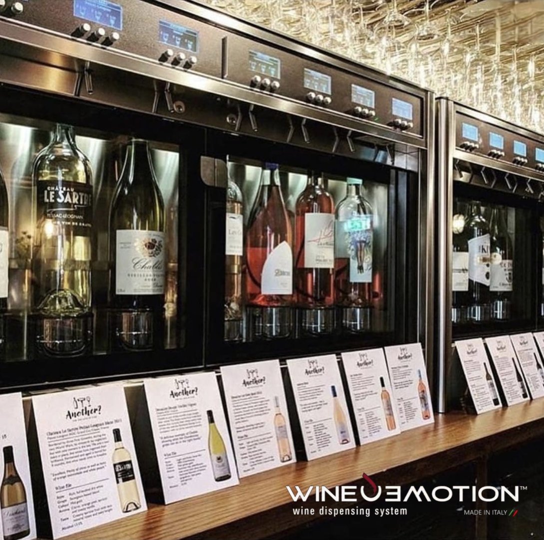 Dispensador de vino WineEmotion profesional México restaurantes hoteles vinotecas wine bars
