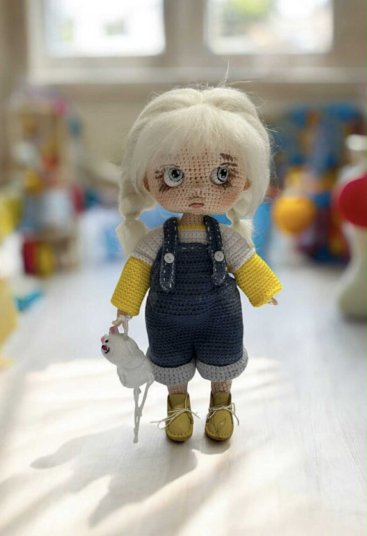 Maskotka na szydełku