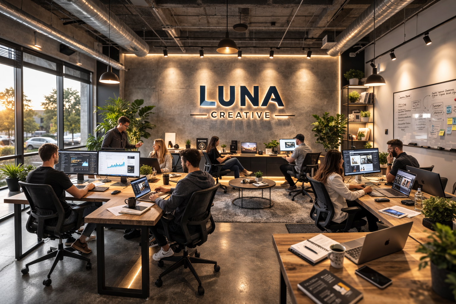 Luna Creative office