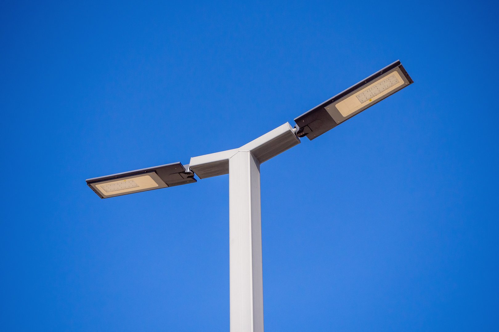 Lámparas solares urbanas de alta tecnología