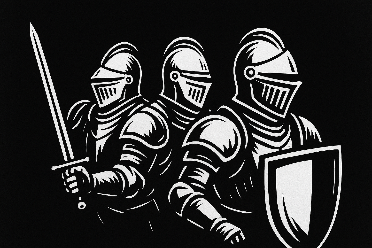 Professional knight warrior representing Armet Agency's strategic approach to digital marketing campaigns