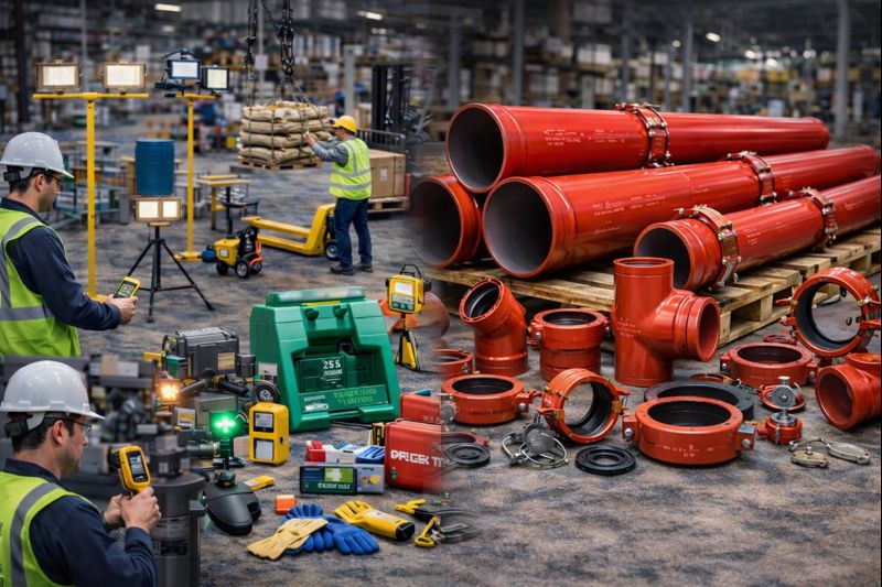 División de Líneas contra Incendio, Equipos y Protección Personal