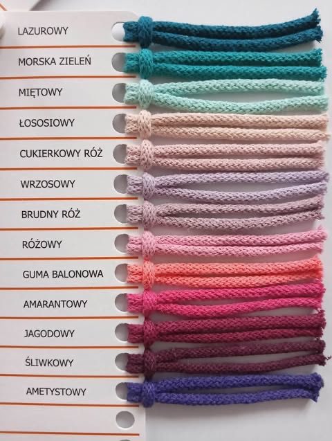 Sznurek bawełniany 1