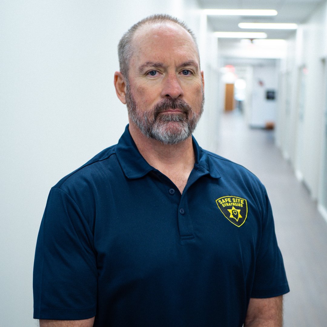 Portrait of businessman on light gray background