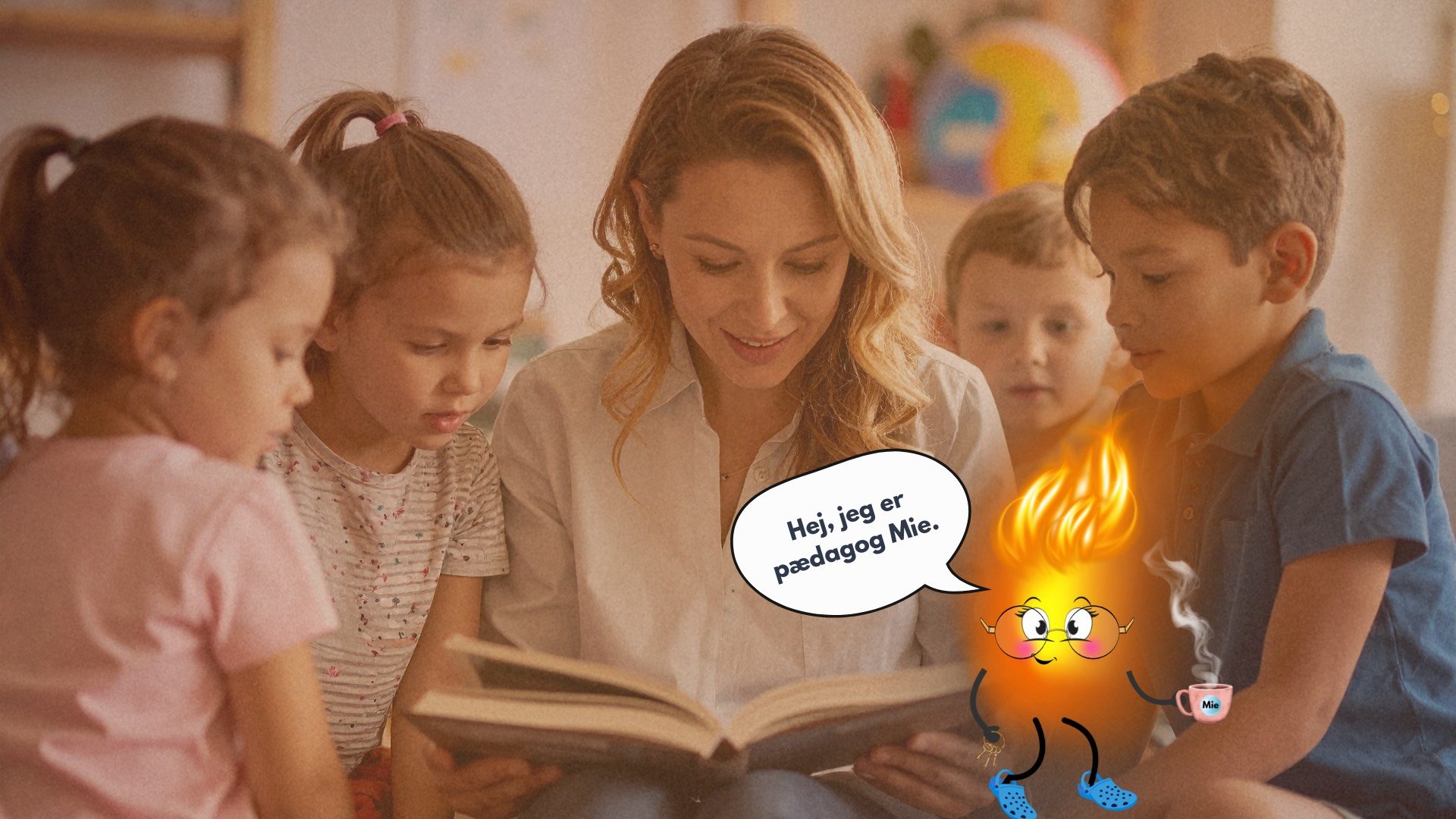 Fagperson med følelseskort