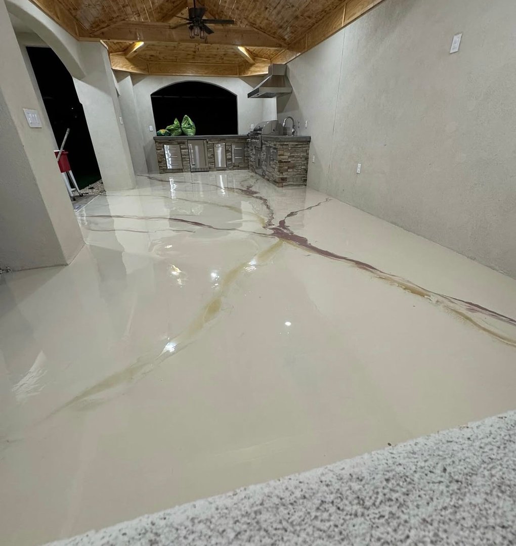 Epoxy floor project