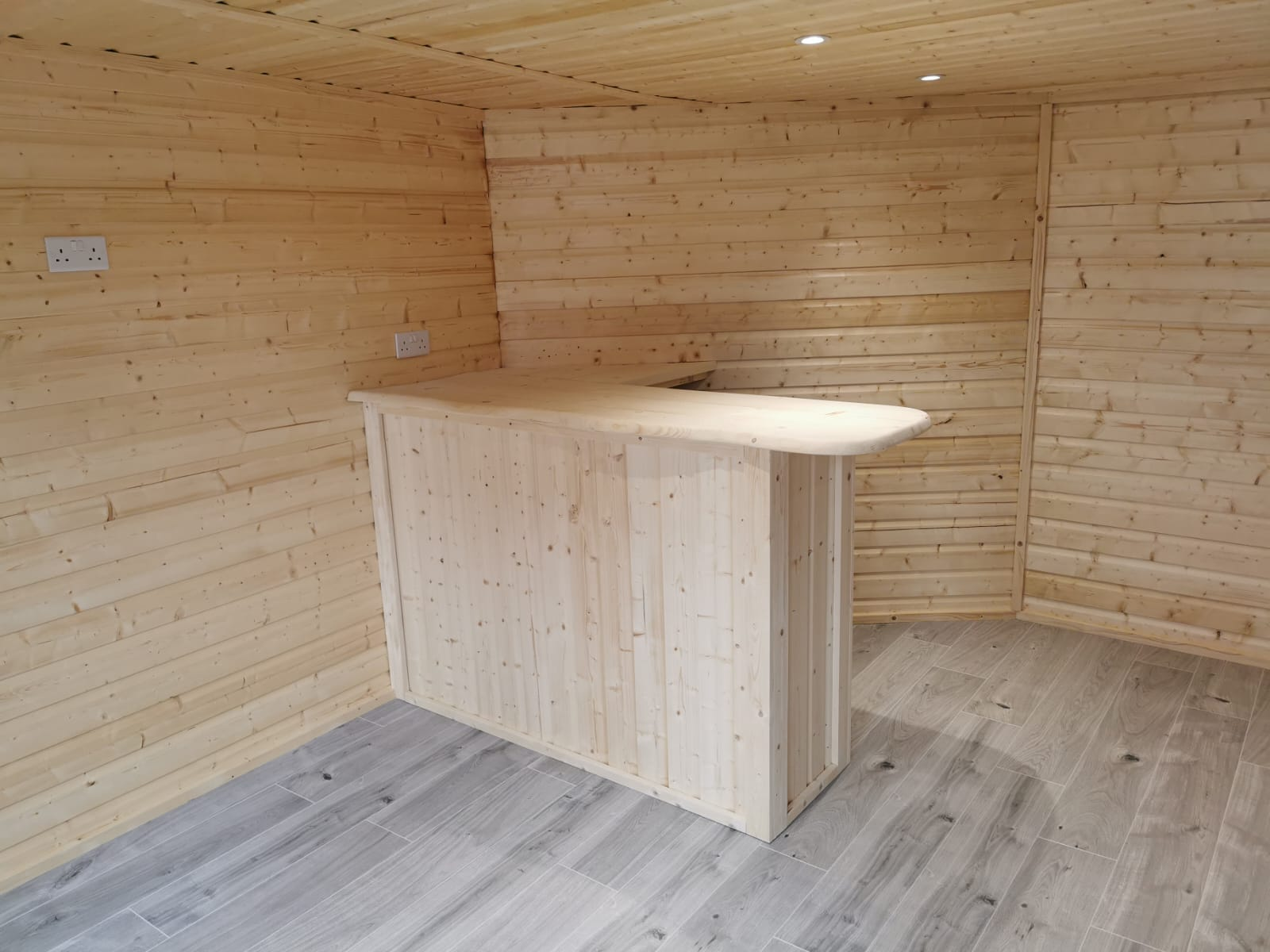 Timber Bros LTD garden bar project