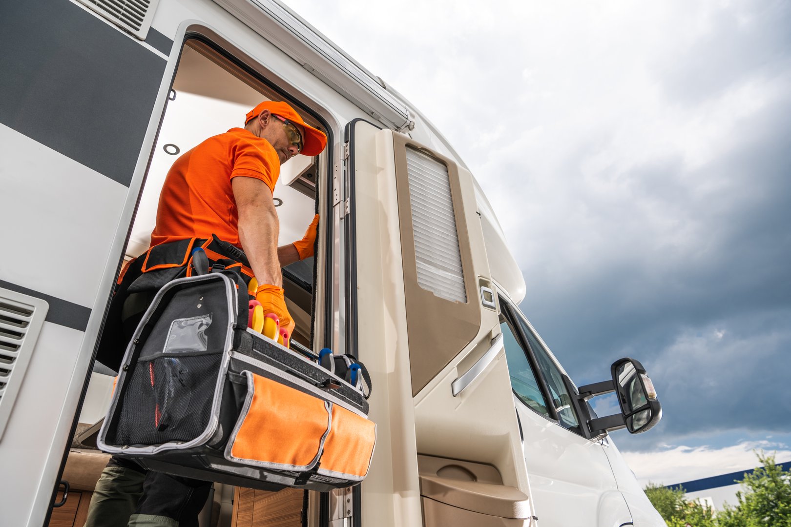 Professional RV technician