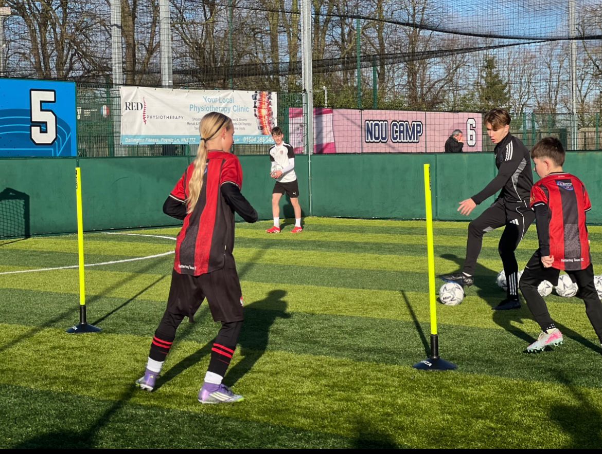 Football training session