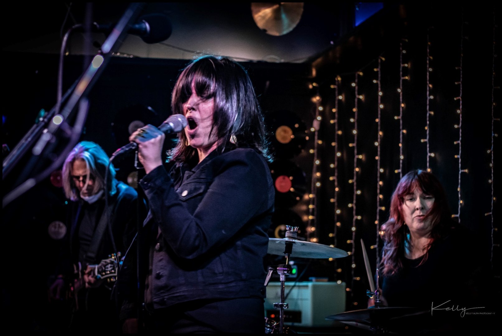 Julie with Tony and Jolie performing live