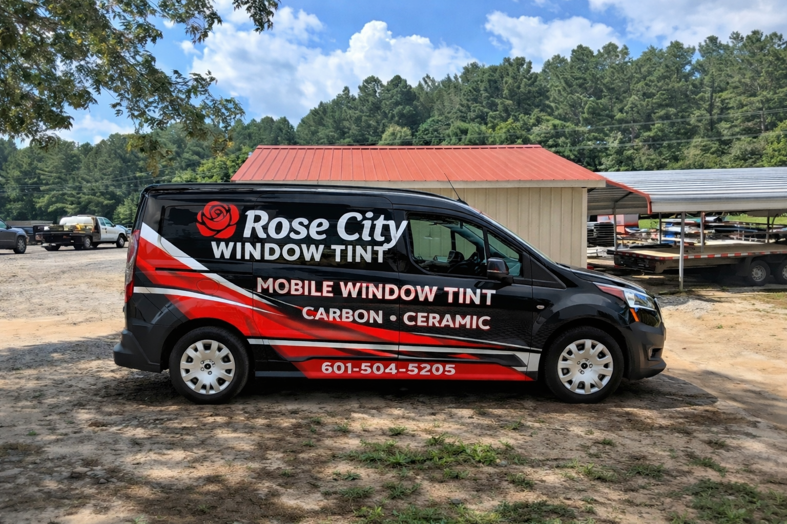 Rose City Window Tint vehicle