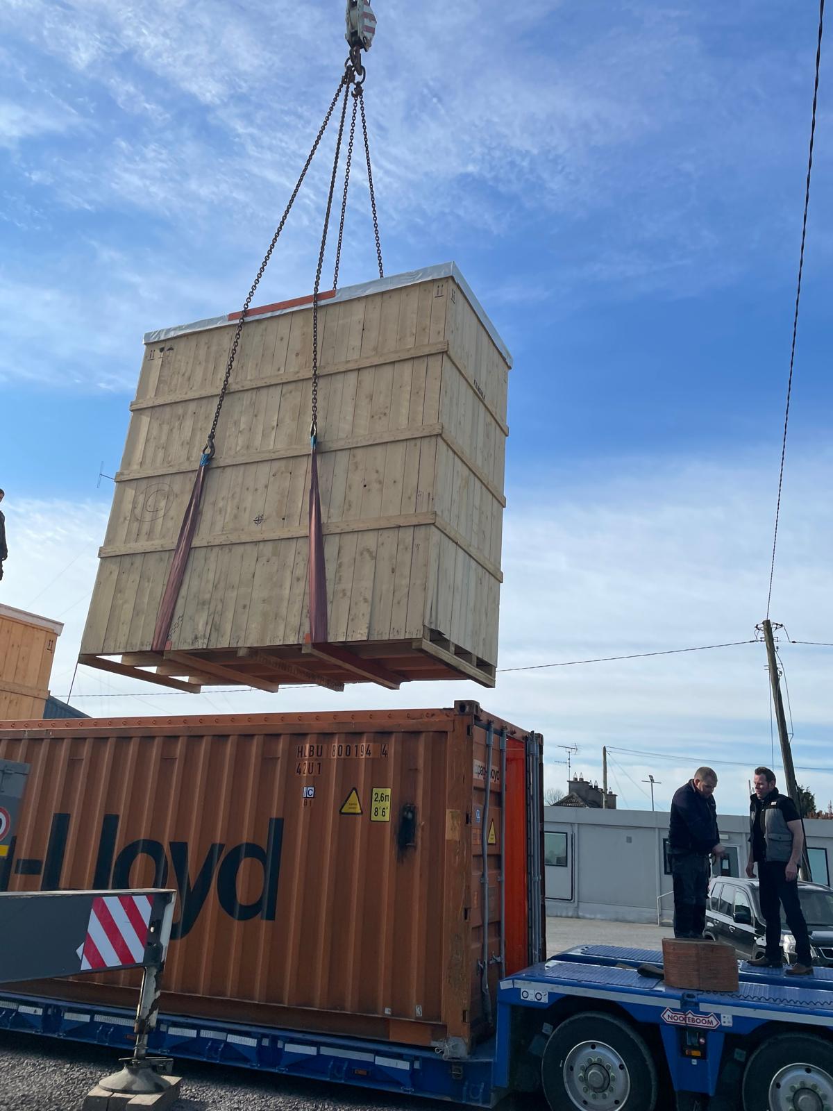 Container freight handling