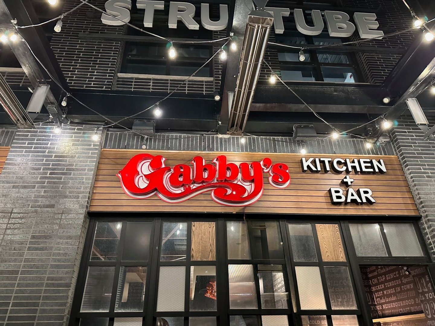 Gabby's Kitchen + Bar restaurant build-out in Toronto