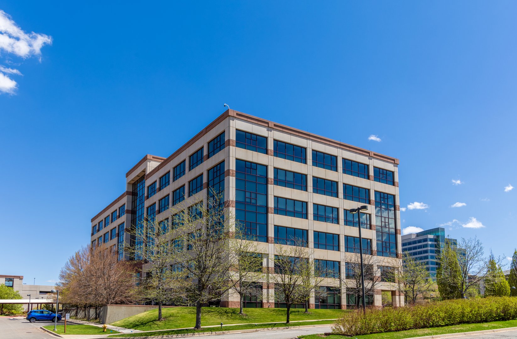 Highrise Office Buildings in the Denver Tech Center Business District, Colorado