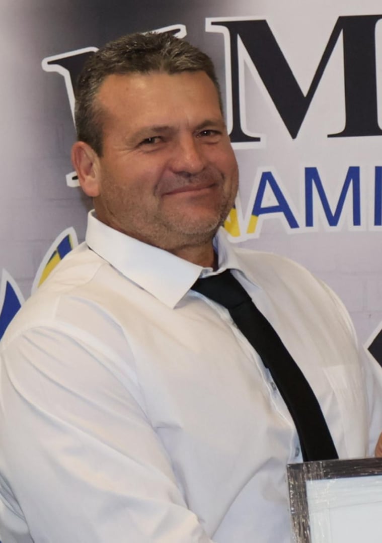 Johann Kruger - Officials Award