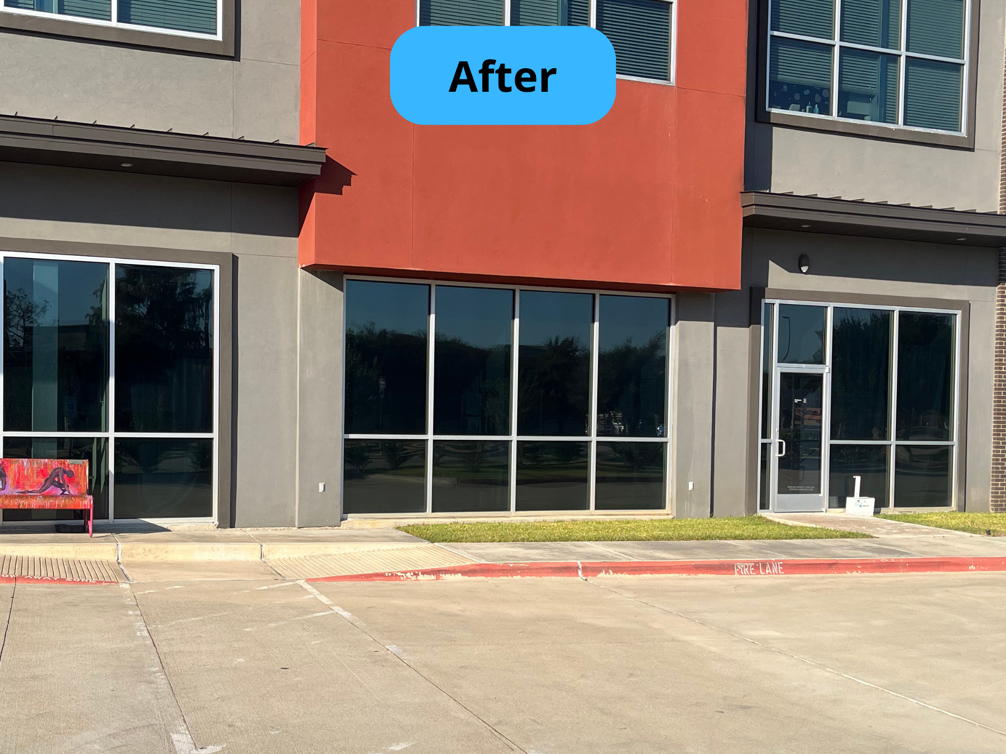 After efflorescence removal