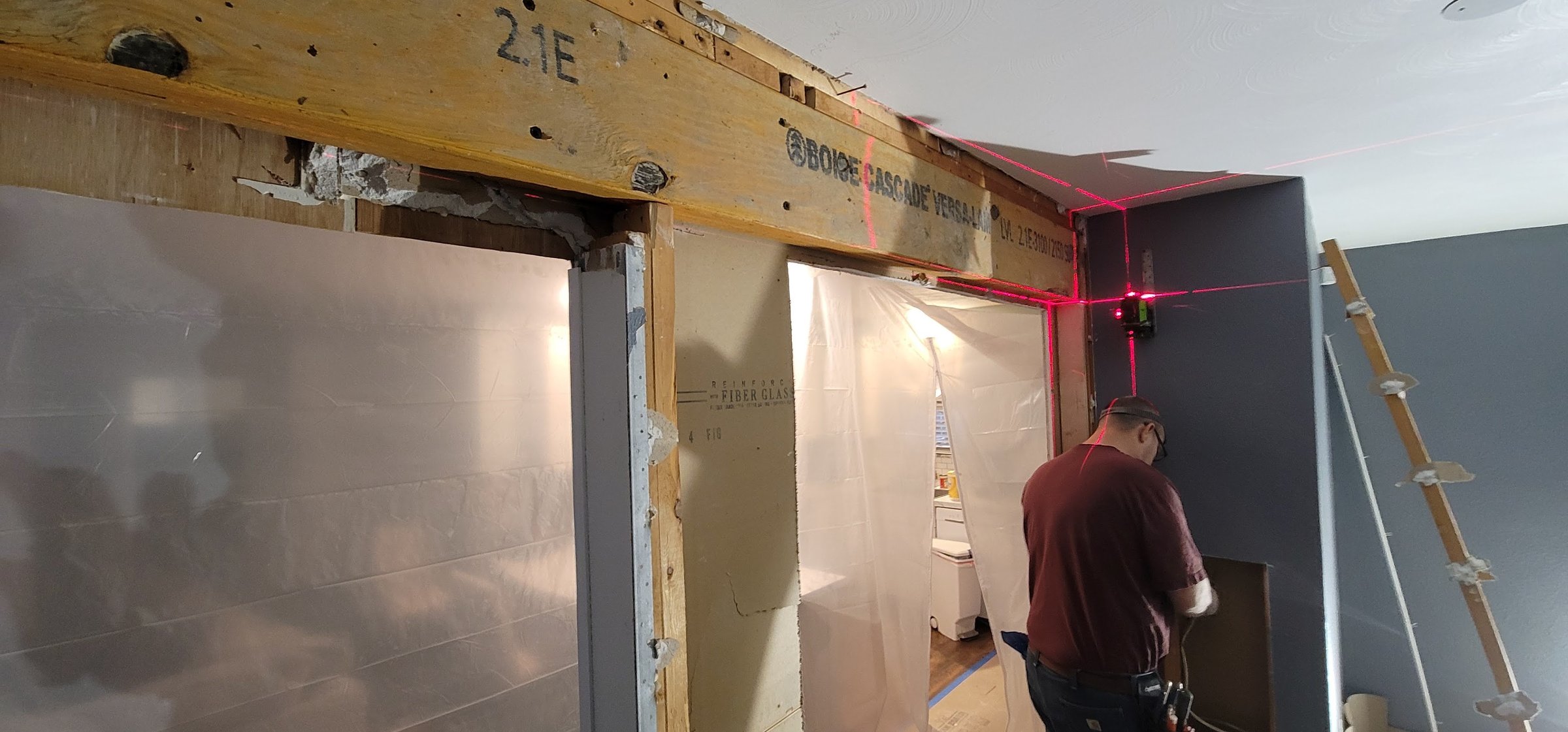 Floor joist repair and sistering