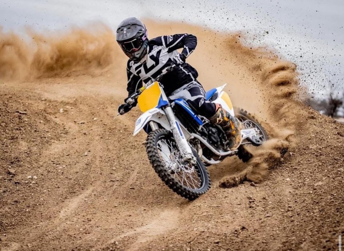 Black Gold Dirt Bike Track professional design