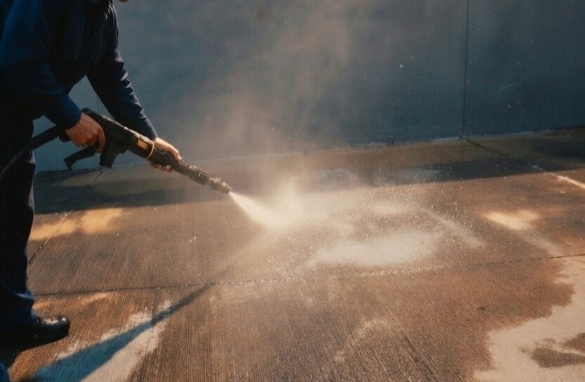 Professional pressure washing service