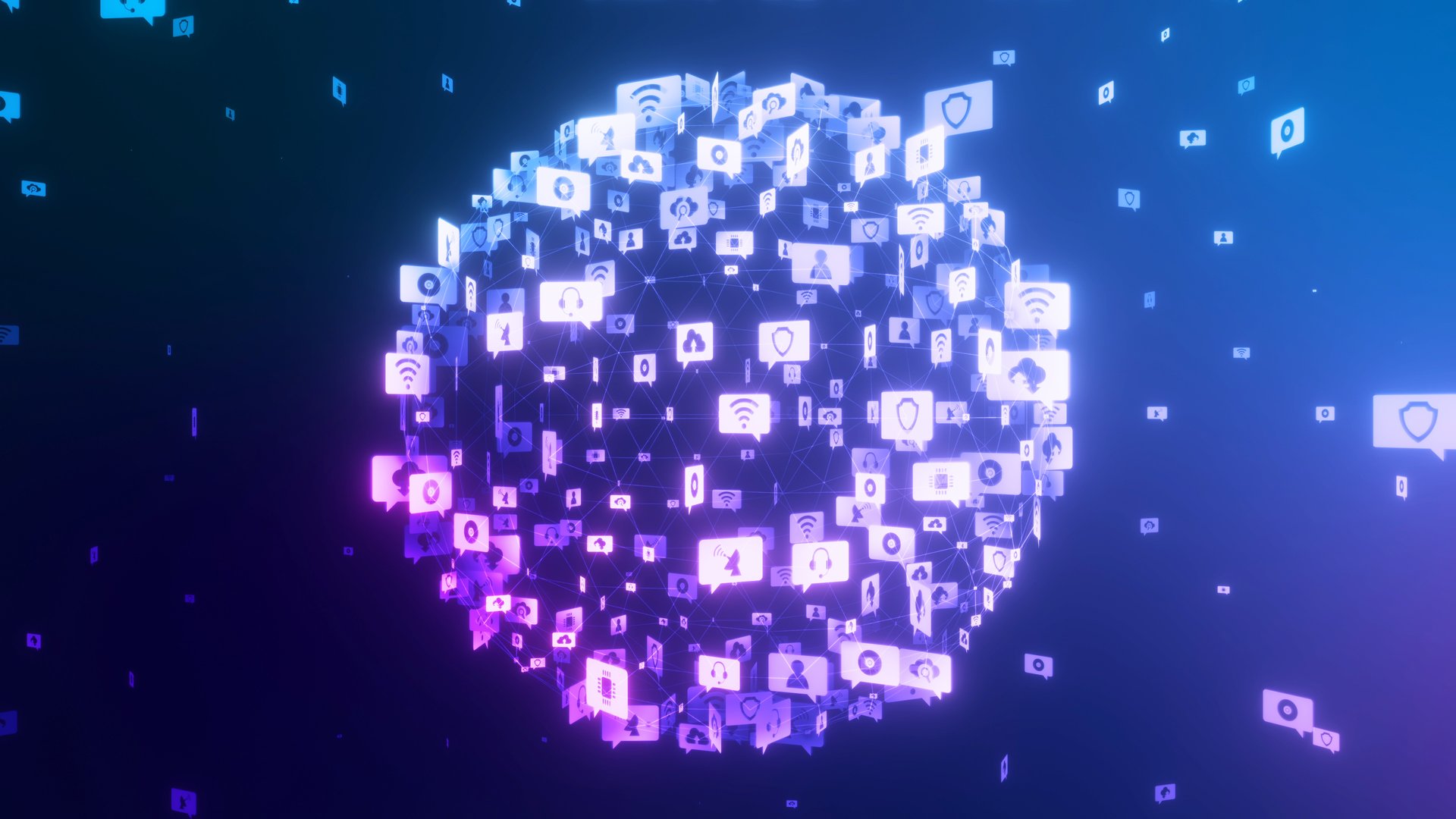 Main Atlas - Global Digital Network Technology Logo