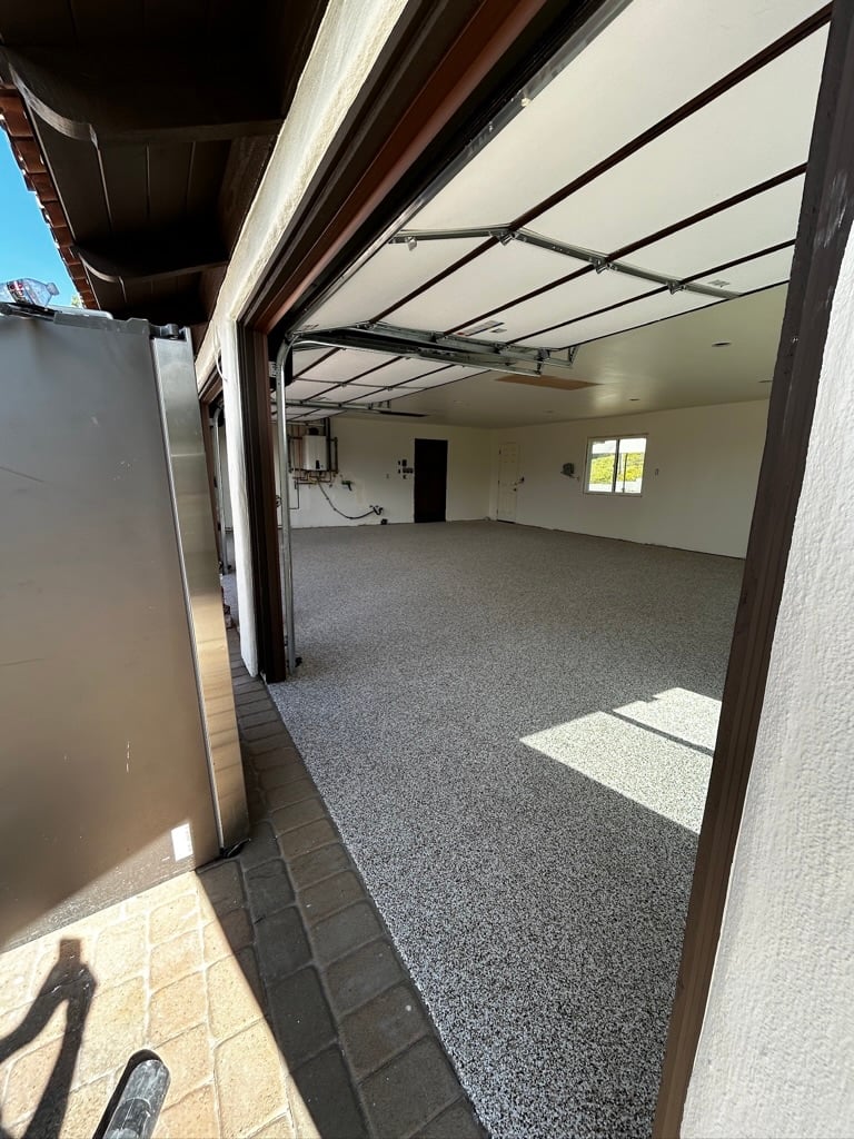 Epoxy flooring project