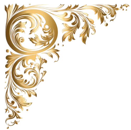 Decorative corner border