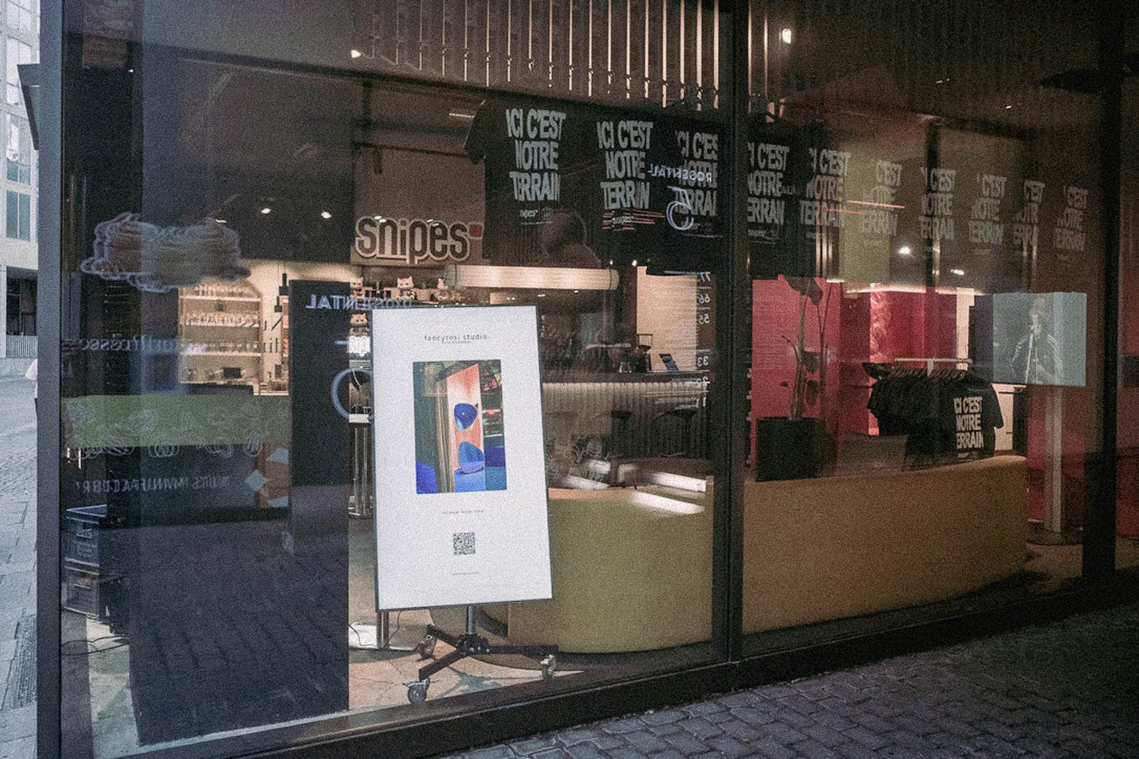 Retail-Format mit Besucherbetrieb Pop-up Location München