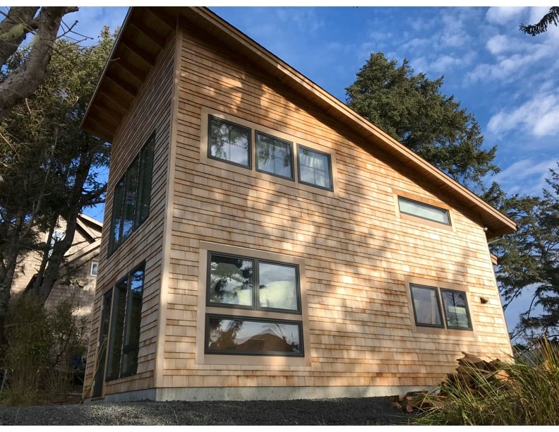 Completed construction project