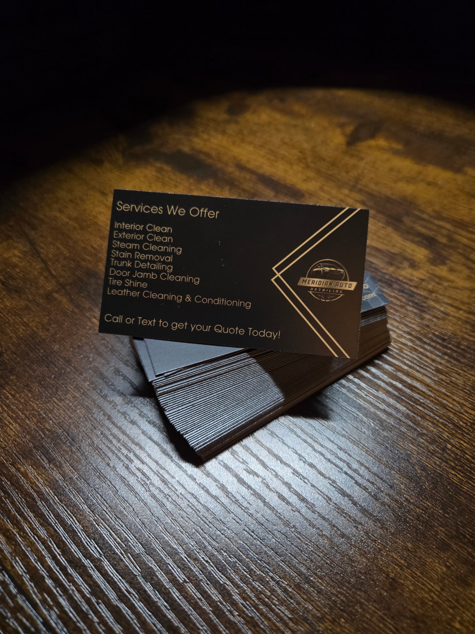 Meridian Auto Detailing business