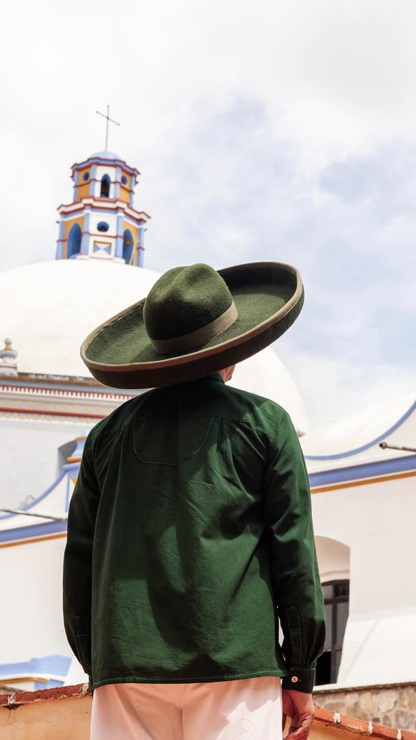 Sombrero estilo oaxaqueño tradicional Alberly