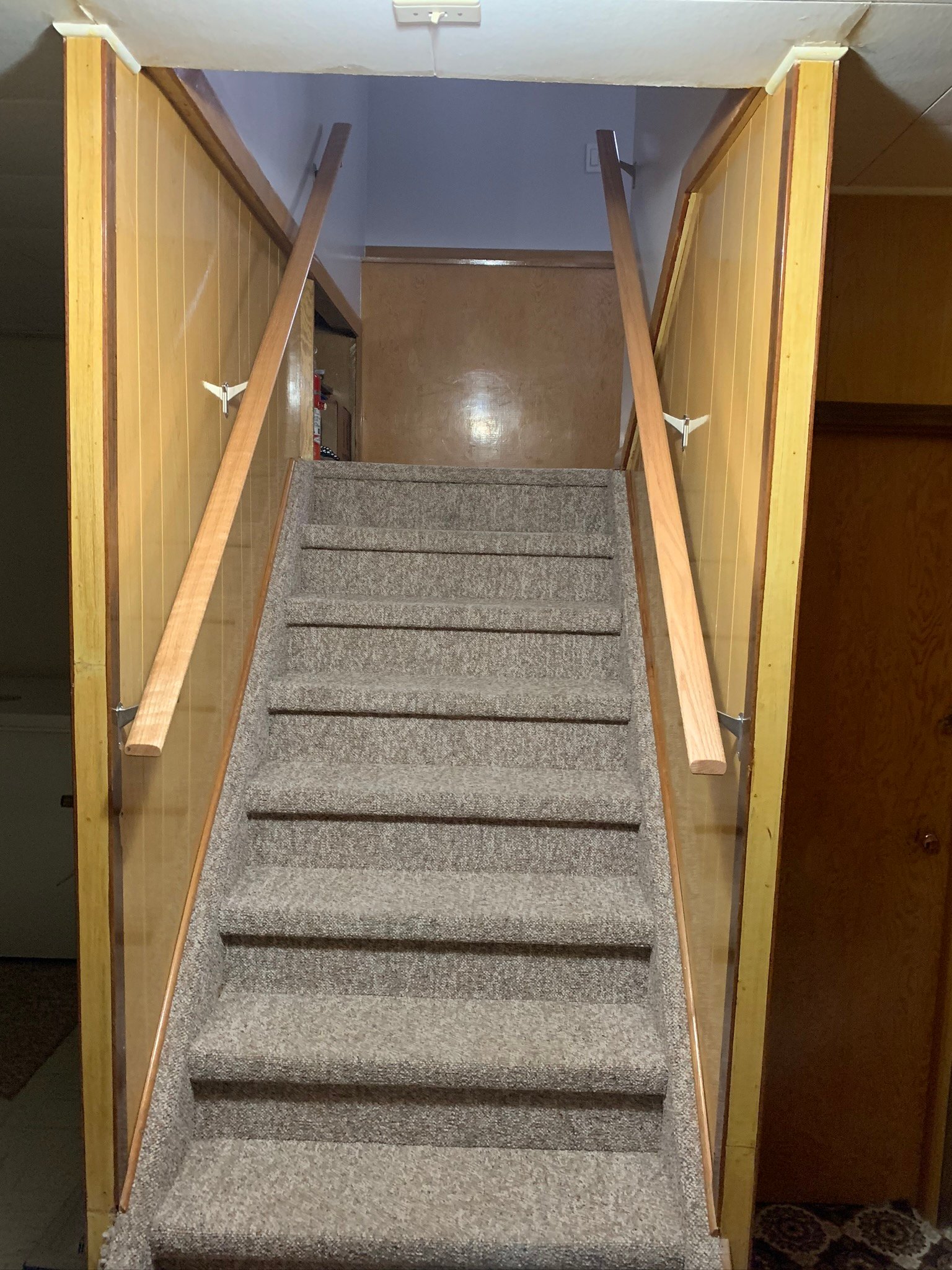Professional interior handrail installation
