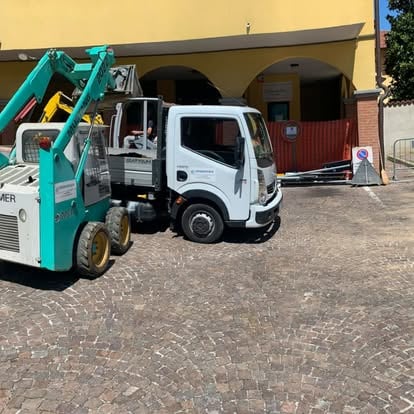 Costruzione residenziale moderna