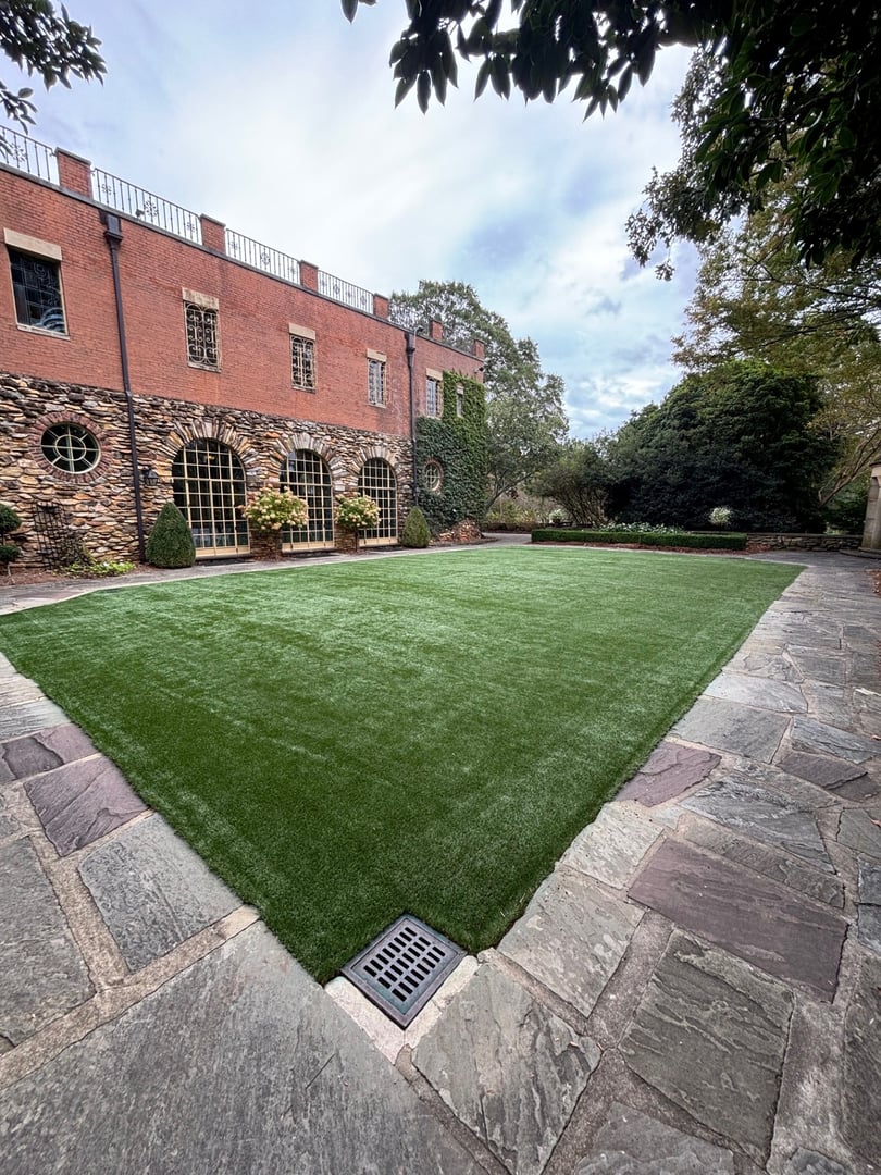 Commercial turf project