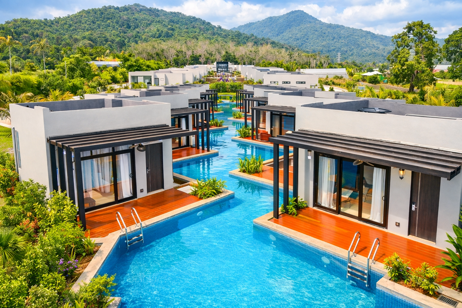 Luxury beachfront accommodation in Langkawi